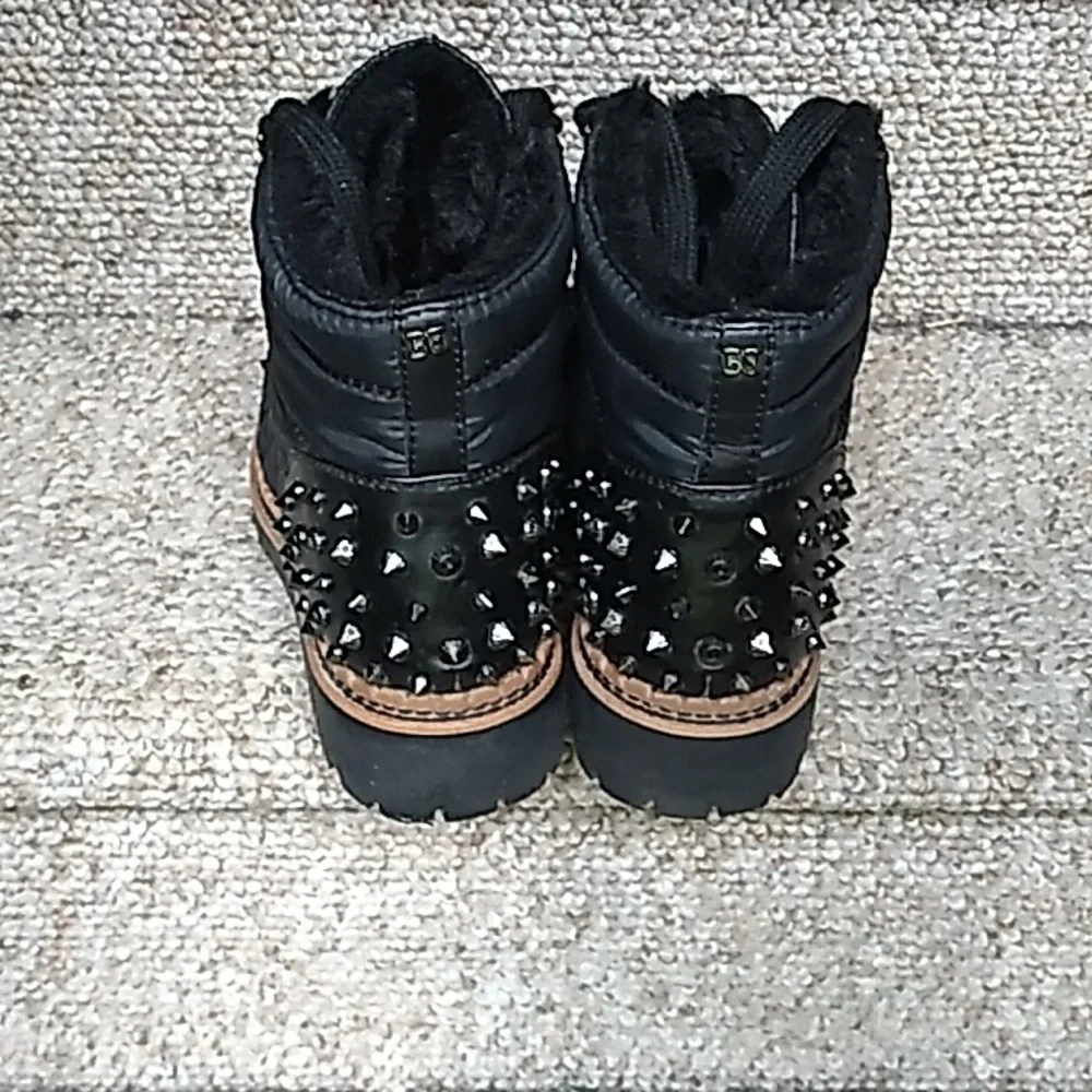 Sam Edelman Women's Studded Combat Fashion Boots - Sz 8 NWOB - Picture 6 of 13